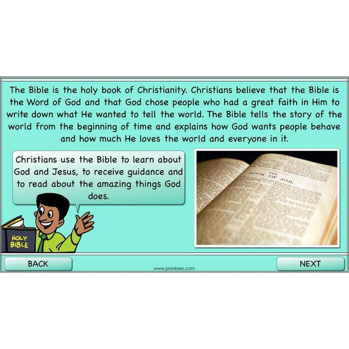 PlanBee What is the Christian Bible?: Year 3 KS1 RE Lessons & Resources