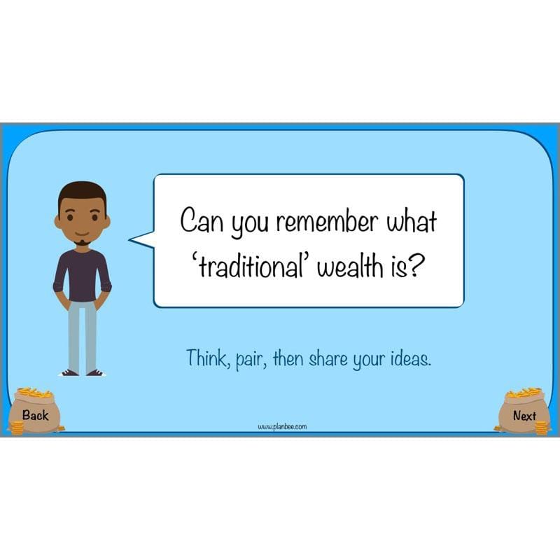 PlanBee What is Wealth? KS2 ESR lessons by PlanBee