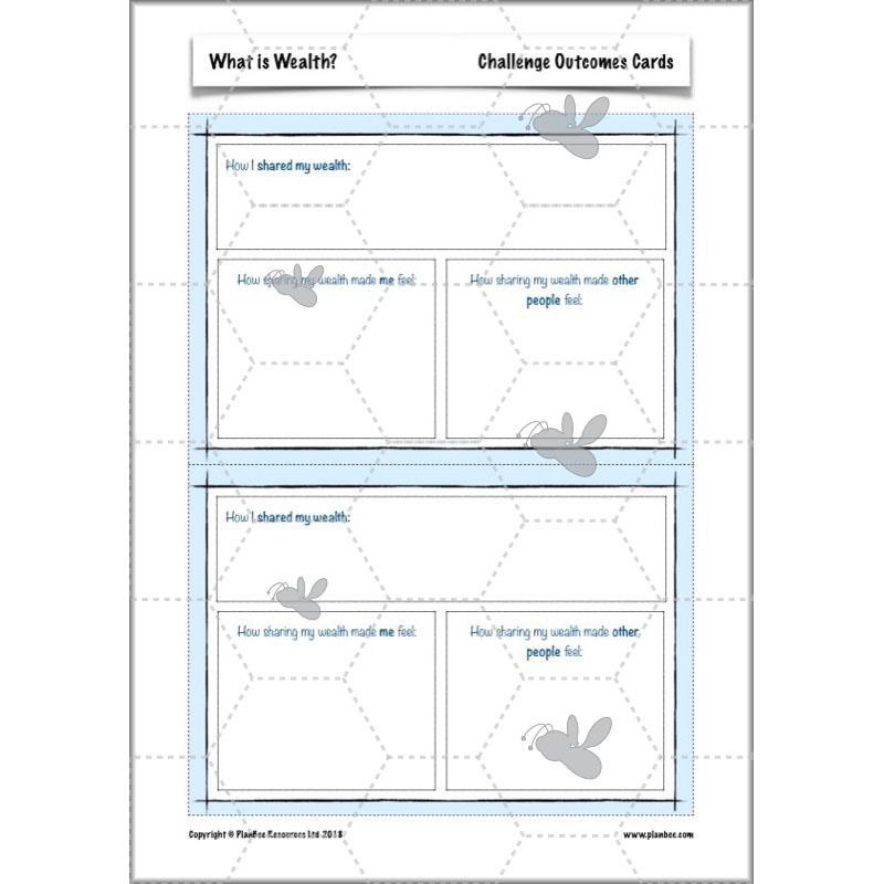 PlanBee What is Wealth? KS2 ESR lessons by PlanBee