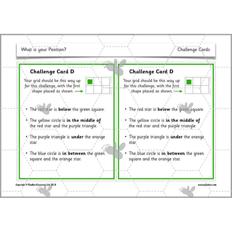 PlanBee Positional language and Directional Language KS1 by PlanBee