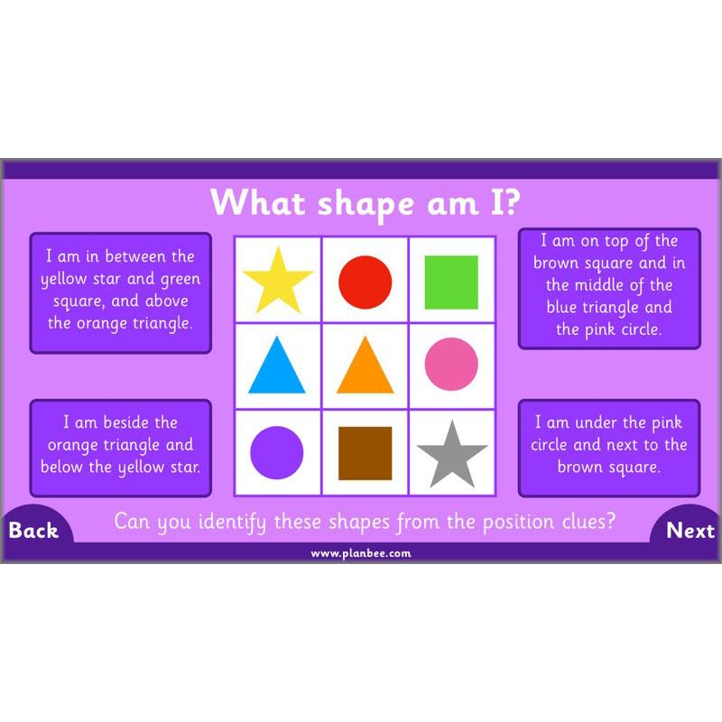 PlanBee Positional language and Directional Language KS1 by PlanBee