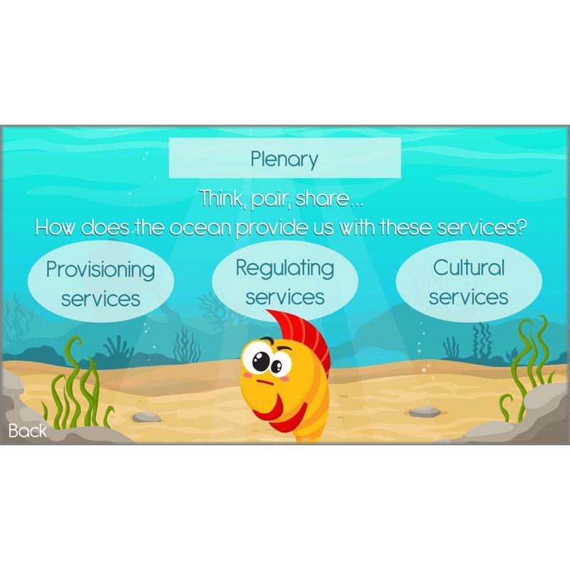 PlanBee Ocean Ecosystems KS2 ESR Lessons by PlanBee