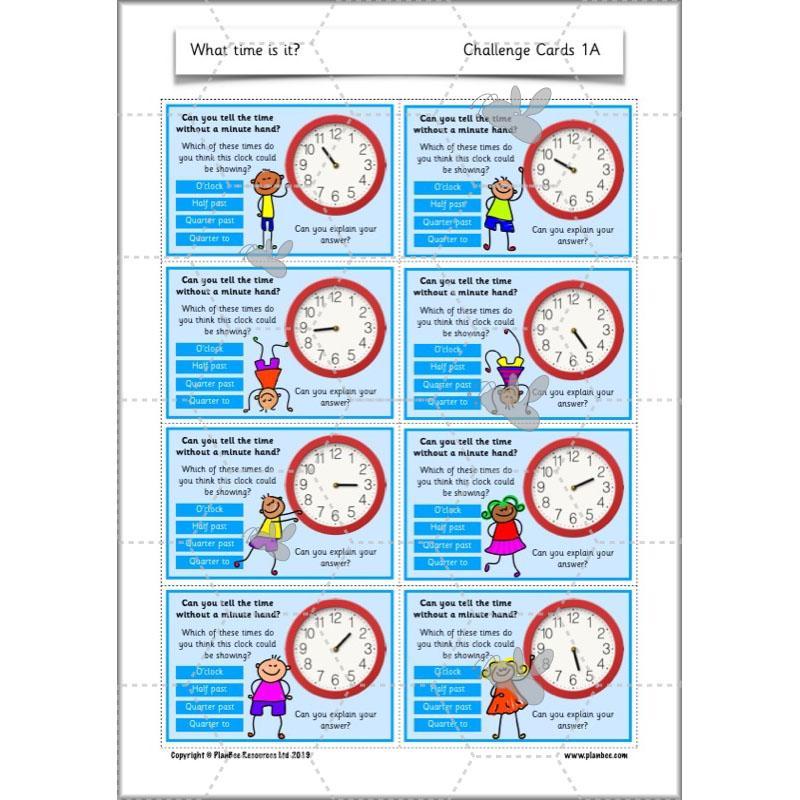PlanBee Time Year 2 | What time is it? Maths Lessons for KS1