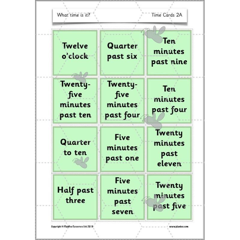 PlanBee Time Year 2 | What time is it? Maths Lessons for KS1