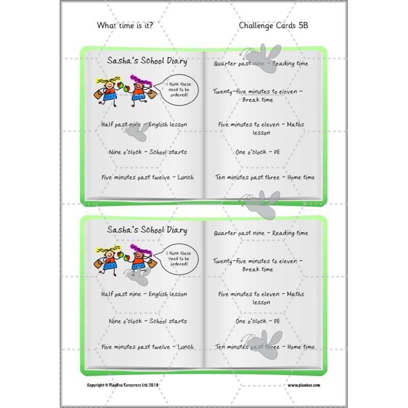 PlanBee Time Year 2 | What time is it? Maths Lessons for KS1