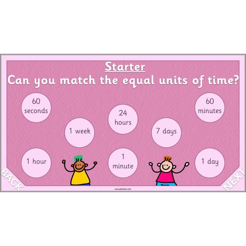 PlanBee Time Year 2 | What time is it? Maths Lessons for KS1