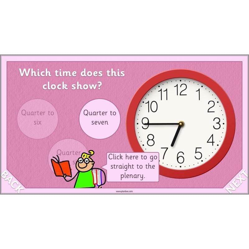 PlanBee Time Year 2 | What time is it? Maths Lessons for KS1