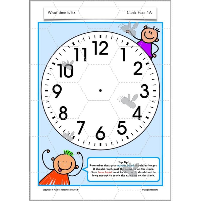 PlanBee Time Year 2 | What time is it? Maths Lessons for KS1