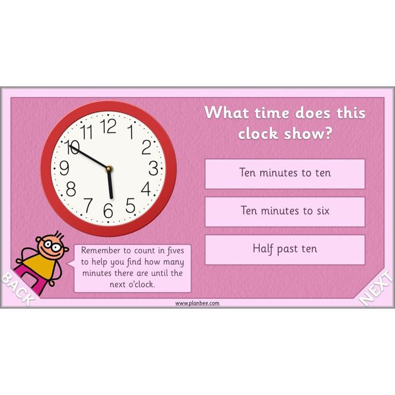 PlanBee Time Year 2 | What time is it? Maths Lessons for KS1