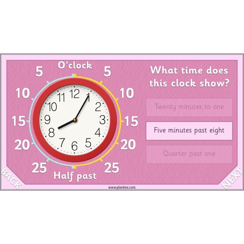 PlanBee Time Year 2 | What time is it? Maths Lessons for KS1