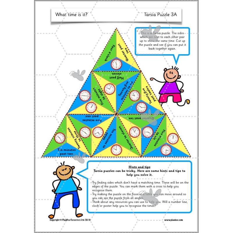 PlanBee Time Year 2 | What time is it? Maths Lessons for KS1
