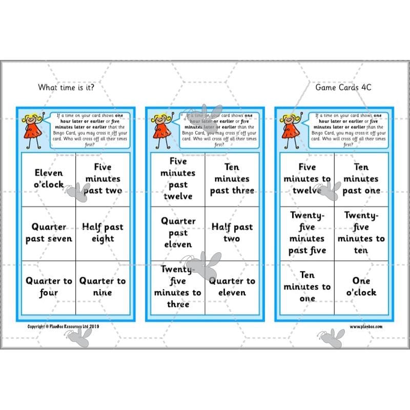 PlanBee Time Year 2 | What time is it? Maths Lessons for KS1