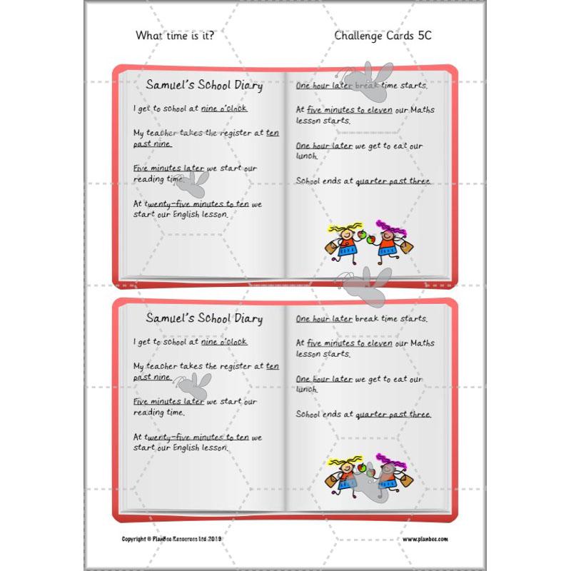 PlanBee Time Year 2 | What time is it? Maths Lessons for KS1