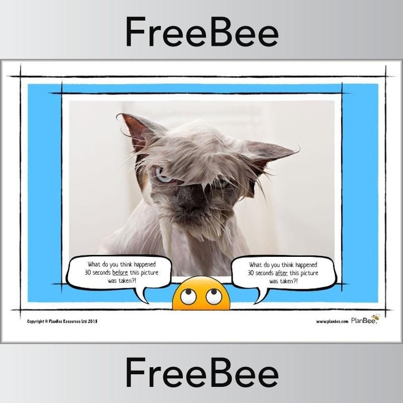 PlanBee What happened? Creative Writing Picture Prompts