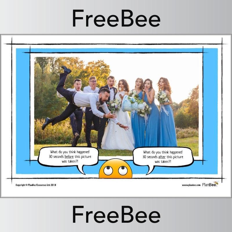 PlanBee What happened? Creative Writing Picture Prompts