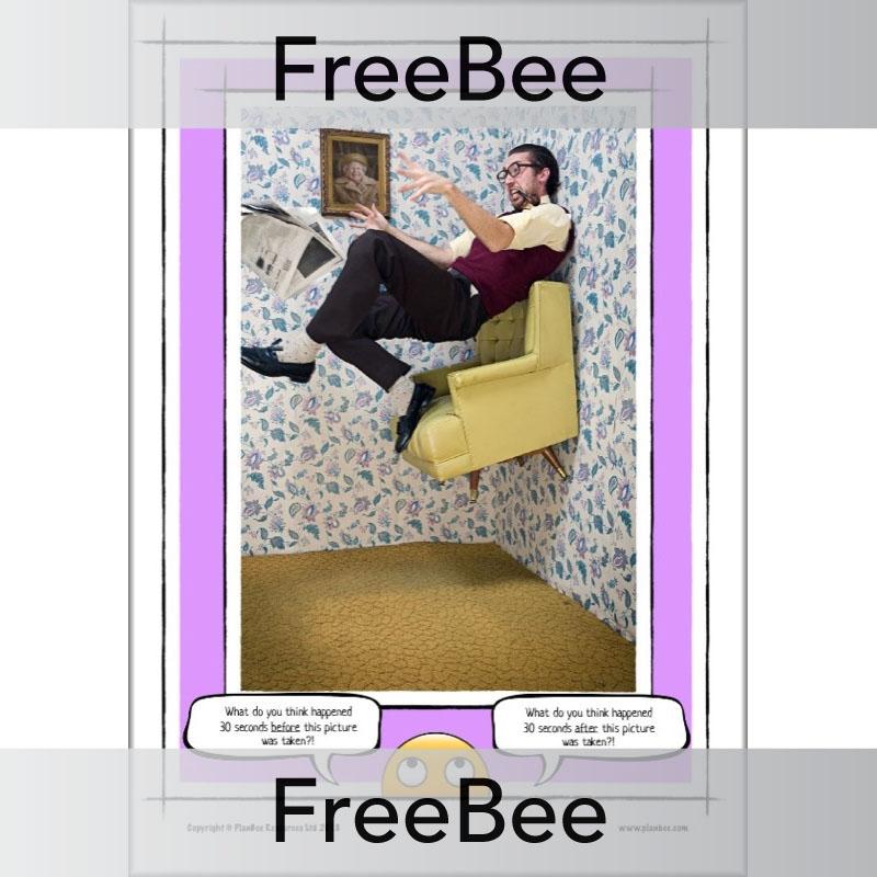 PlanBee What happened? Creative Writing Picture Prompts