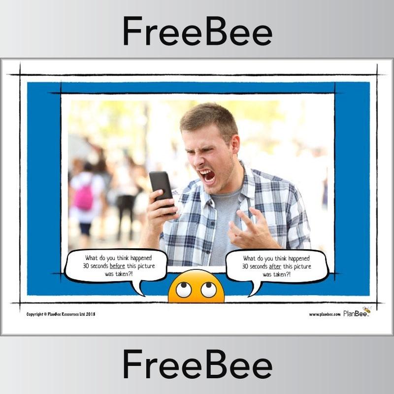 PlanBee What happened? Creative Writing Picture Prompts