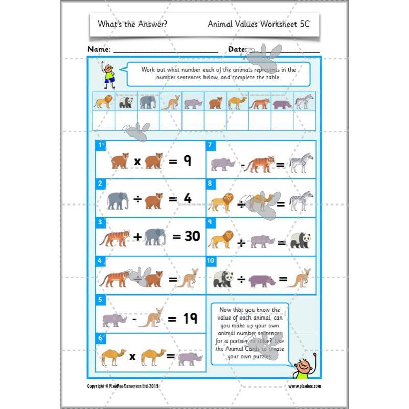 PlanBee What's the answer? Year 2 word problems | PlanBee