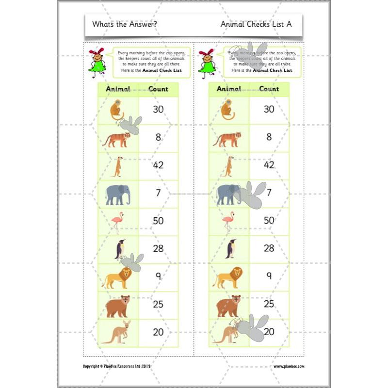 PlanBee What's the answer? Year 2 word problems | PlanBee