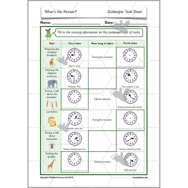PlanBee What's the answer? Year 2 word problems | PlanBee
