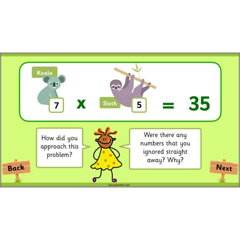 PlanBee What's the answer? Year 2 word problems | PlanBee