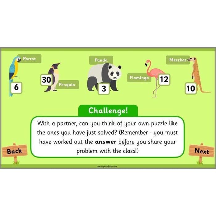 PlanBee What's the answer? Year 2 word problems | PlanBee