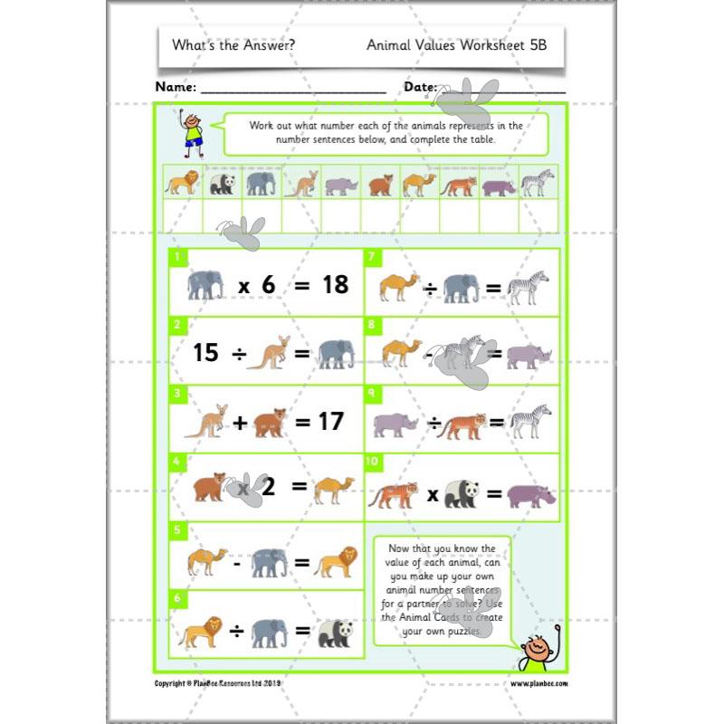 PlanBee What's the answer? Year 2 word problems | PlanBee