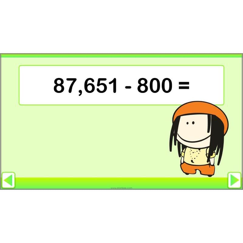 PlanBee What's the Difference? - Year 5 Maths Plans - Addition and Subtraction