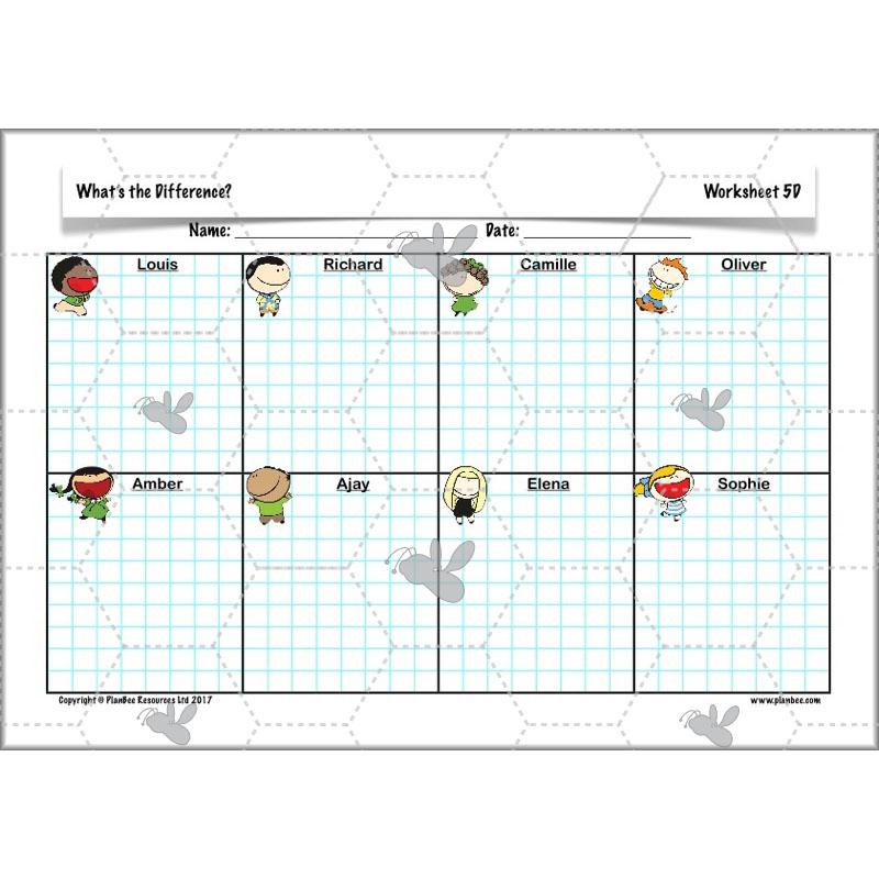 PlanBee What's the Difference? - Year 5 Maths Plans - Addition and Subtraction