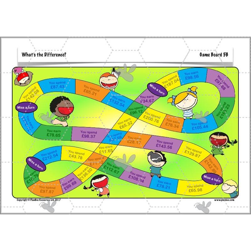 PlanBee What's the Difference? - Year 5 Maths Plans - Addition and Subtraction