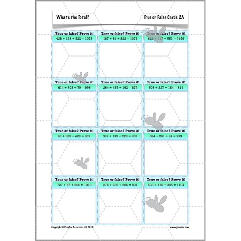 PlanBee What's the Total? - Year 5 Maths Planning - Addition and Subtraction
