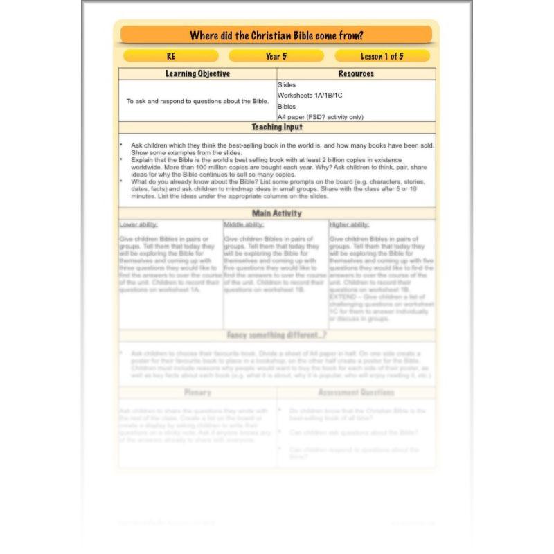 PlanBee Where did the Christian Bible come from? | Complete Series