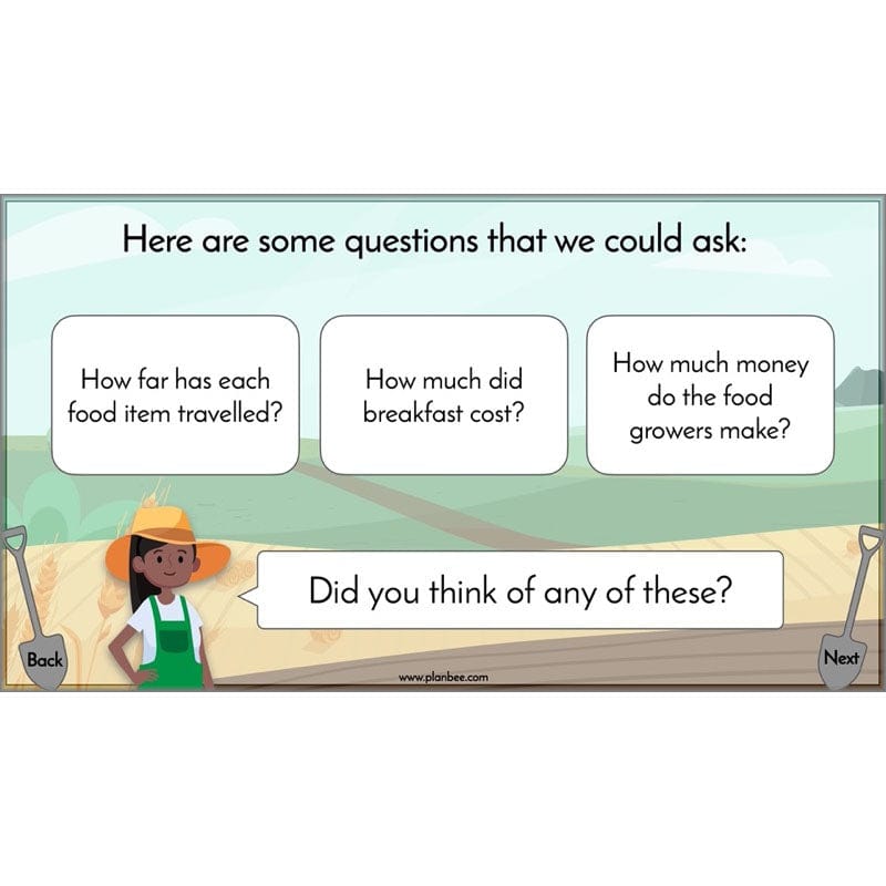 PlanBee Where Does Our Food Come From? KS2 Geography pack by PlanBee