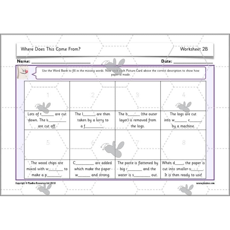 PlanBee Sustainability for Kids | Recycling KS1 Lesson by PlanBee
