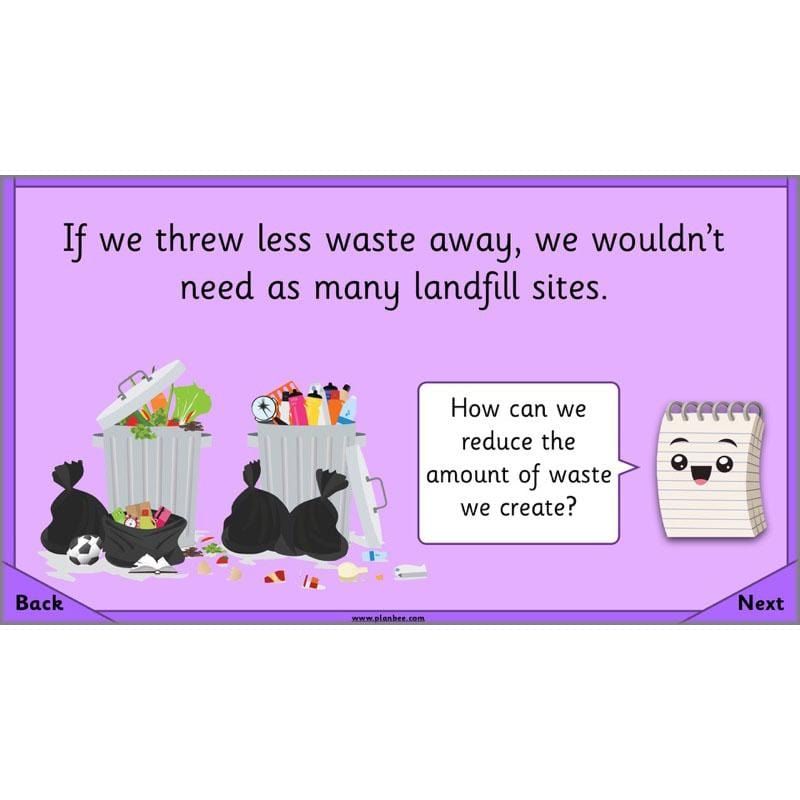 PlanBee Sustainability for Kids | Recycling KS1 Lesson by PlanBee