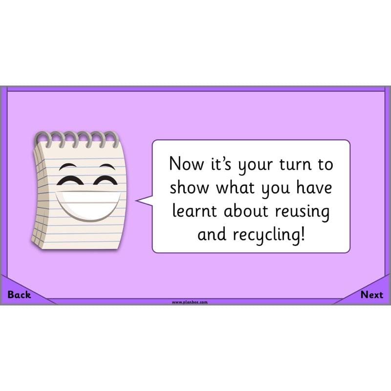 PlanBee Sustainability for Kids | Recycling KS1 Lesson by PlanBee