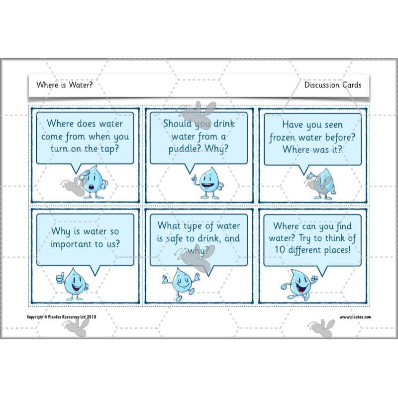 PlanBee Where is Water KS1 ESR Lessons by PlanBee