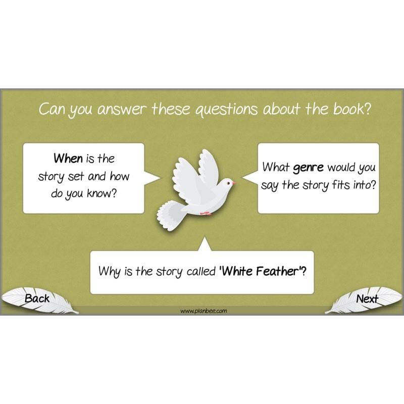 PlanBee White Feather Diary Entries KS2 English Planning Pack 
