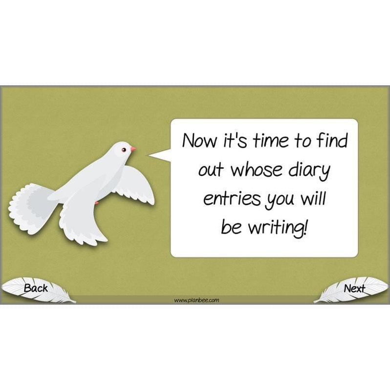WW1 White Feather Diary Entries KS2 English Pack by PlanBee