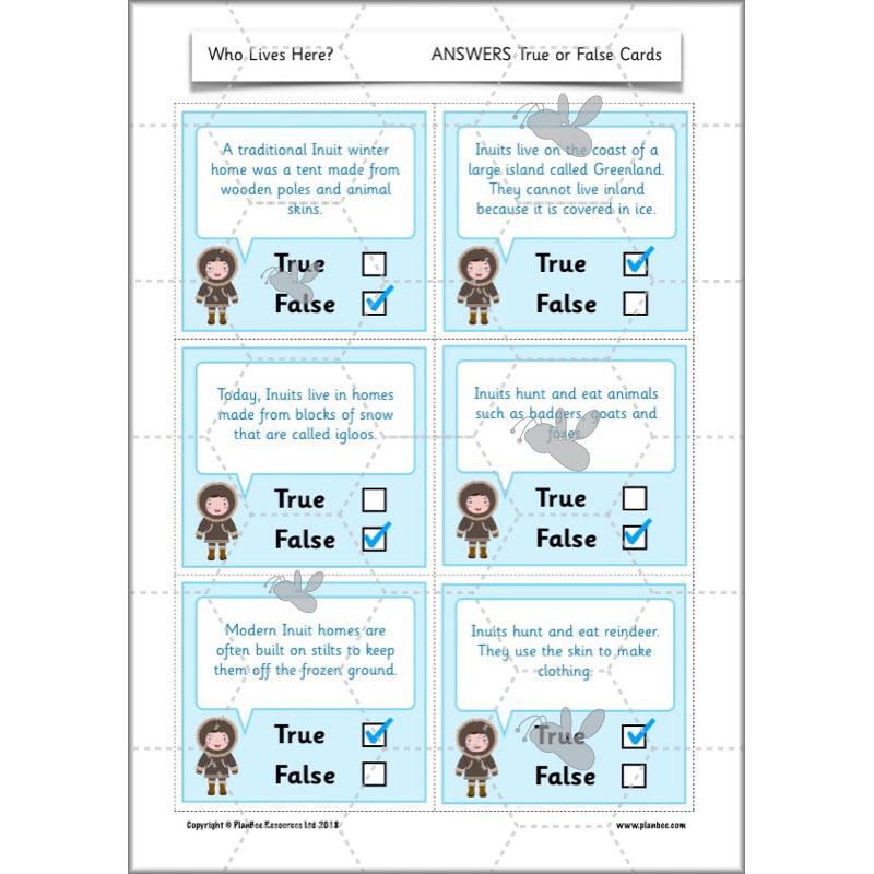 PlanBee Who Lives Here? Geography scheme of work for KS1 Year 1 & Year 2