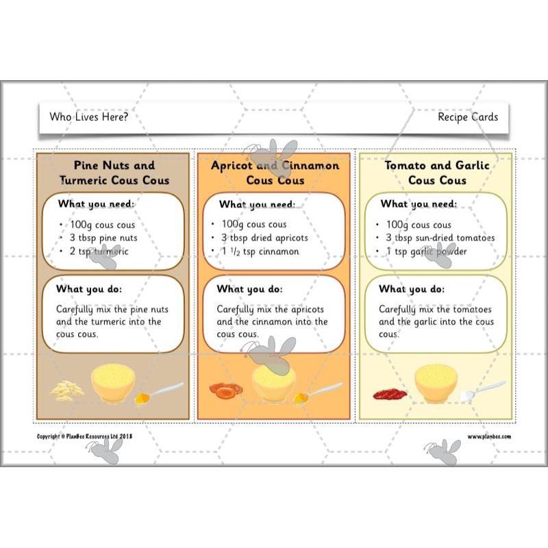 PlanBee Who Lives Here? Geography scheme of work for KS1 Year 1 & Year 2