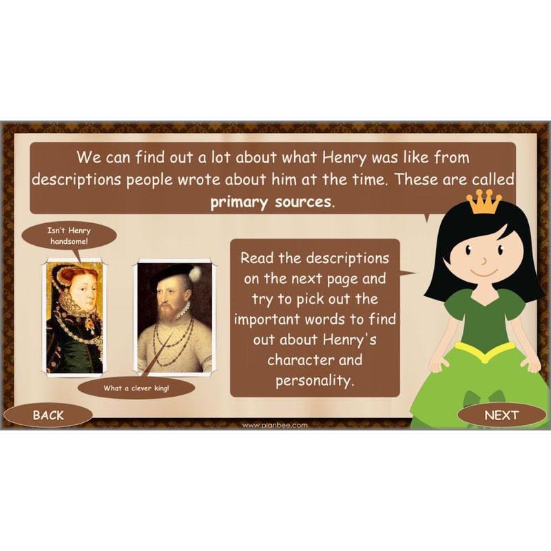 PlanBee Henry VIII KS2 History Lesson Plan Pack for Year 3 & Year 4
