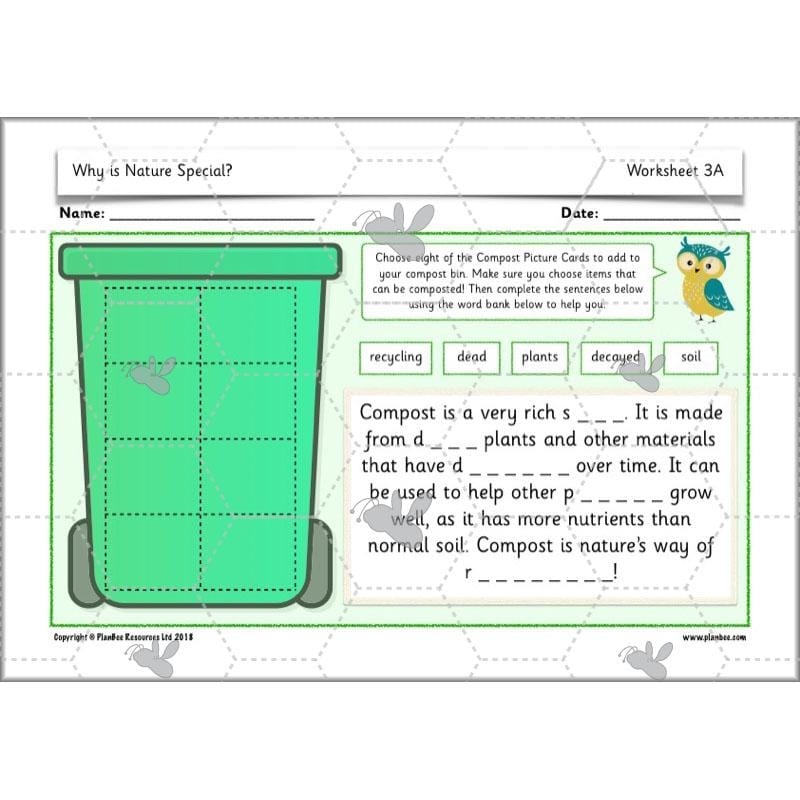 PlanBee Why is Nature Special? KS1 ESR Lessons | PlanBee