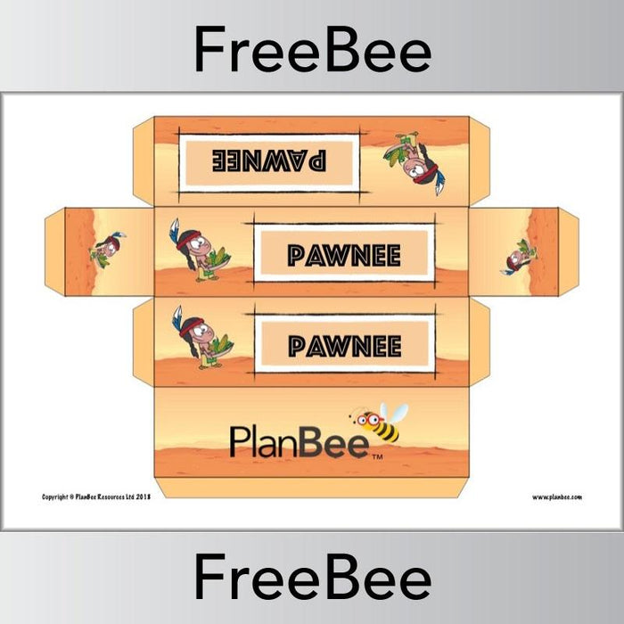 PlanBee Native American Tribes Group Name Labels | PlanBee FreeBees