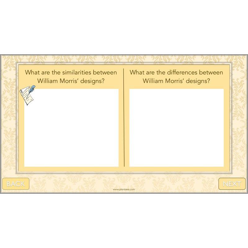 PlanBee William Morris KS2 Art Lesson Plan Packs for Year 3 & Year 4