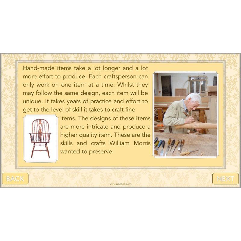 PlanBee William Morris KS2 Art Lesson Plan Packs for Year 3 & Year 4