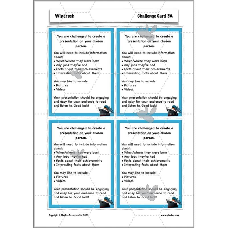 PlanBee Windrush KS2 History Lessons and Activities by PlanBee