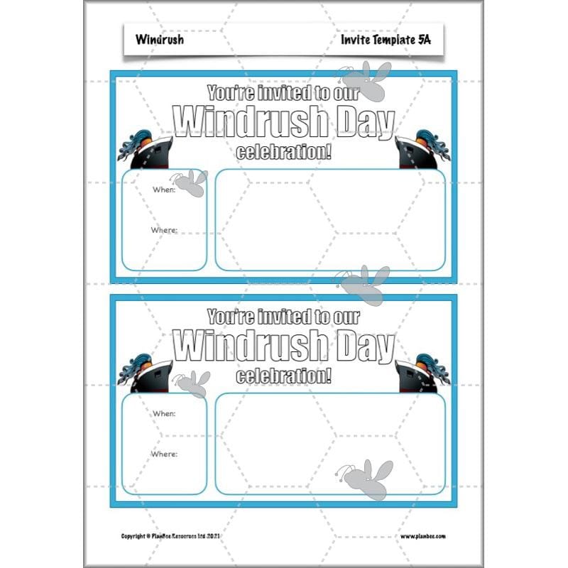 PlanBee Windrush KS2 History Lessons and Activities by PlanBee