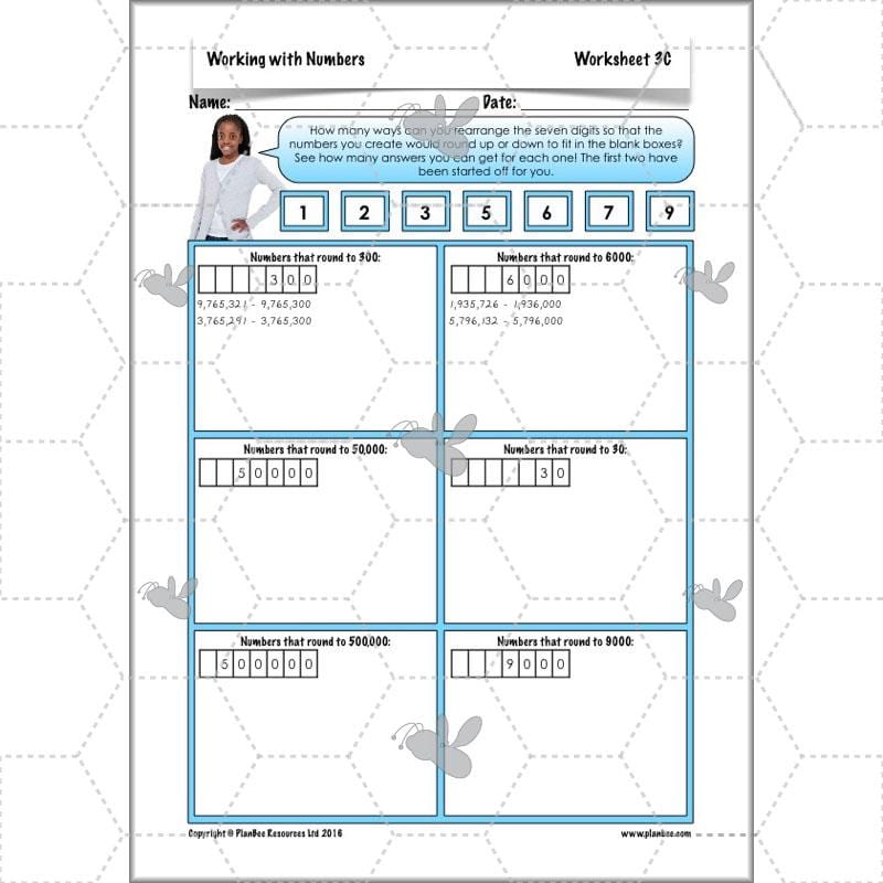 PlanBee Working with Numbers - Year 6 Maths Planning and Resources by PlanBee.