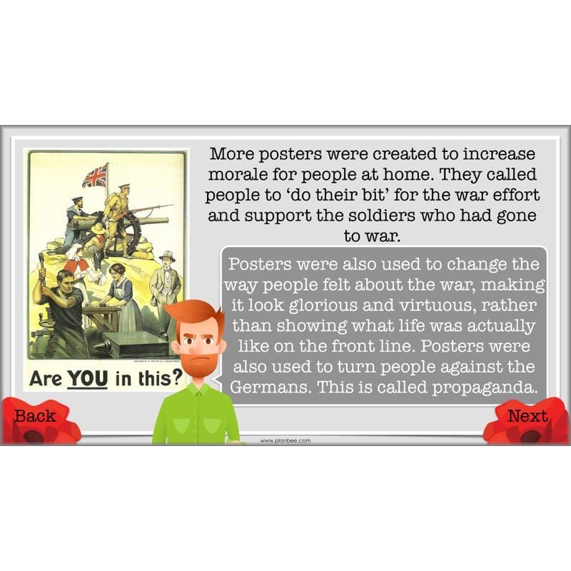PlanBee World War One: KS2 History lessons, activities and resources